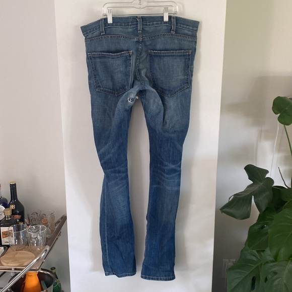 CURRENT ELLIIOT THE SKINNY EASY LOVE DESTROY jeans ripped 31 - Picture 3 of 7